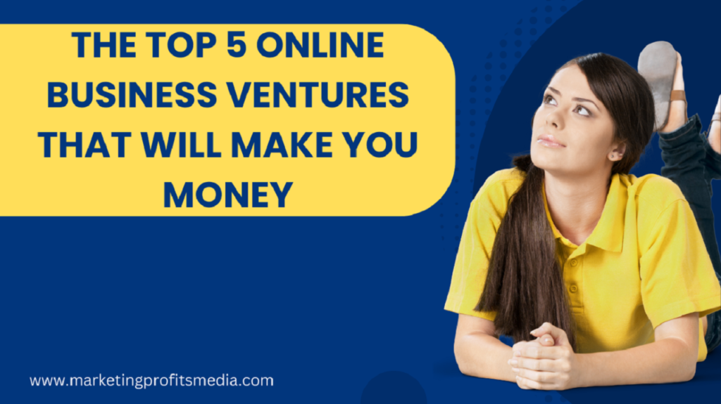 "Virtual Ventures: How to Profit in the Online Marketplace